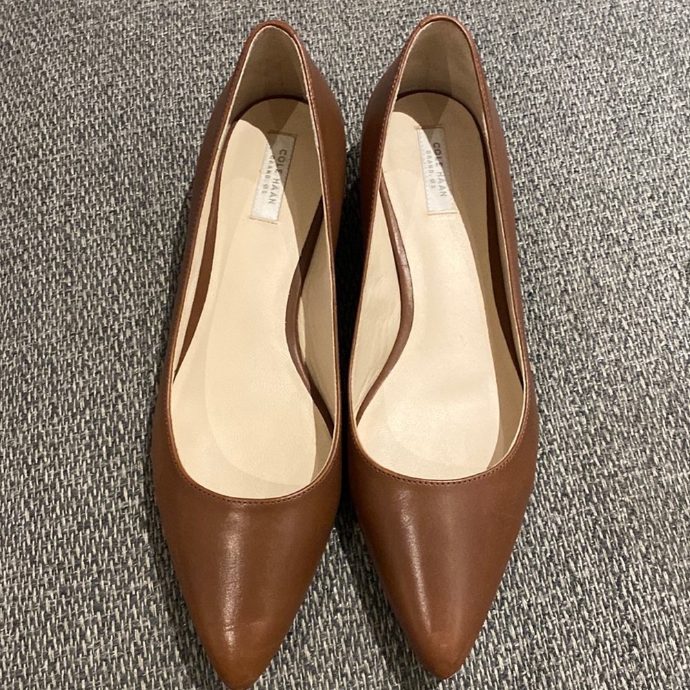 Cole Haan leather flats